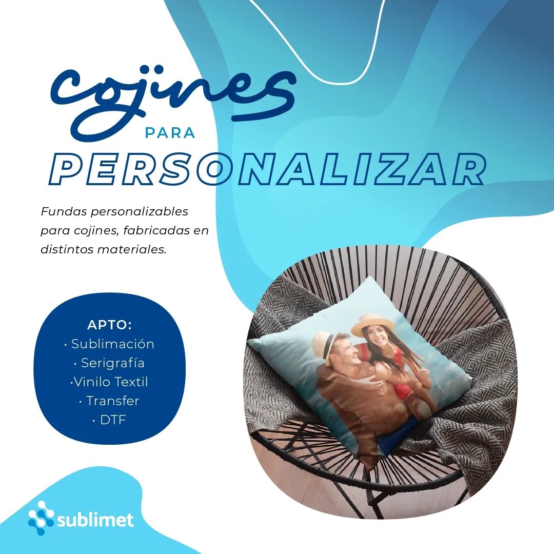 Sublimet - 🛋️ Fundas de cojines ¡listas para personalizar!...