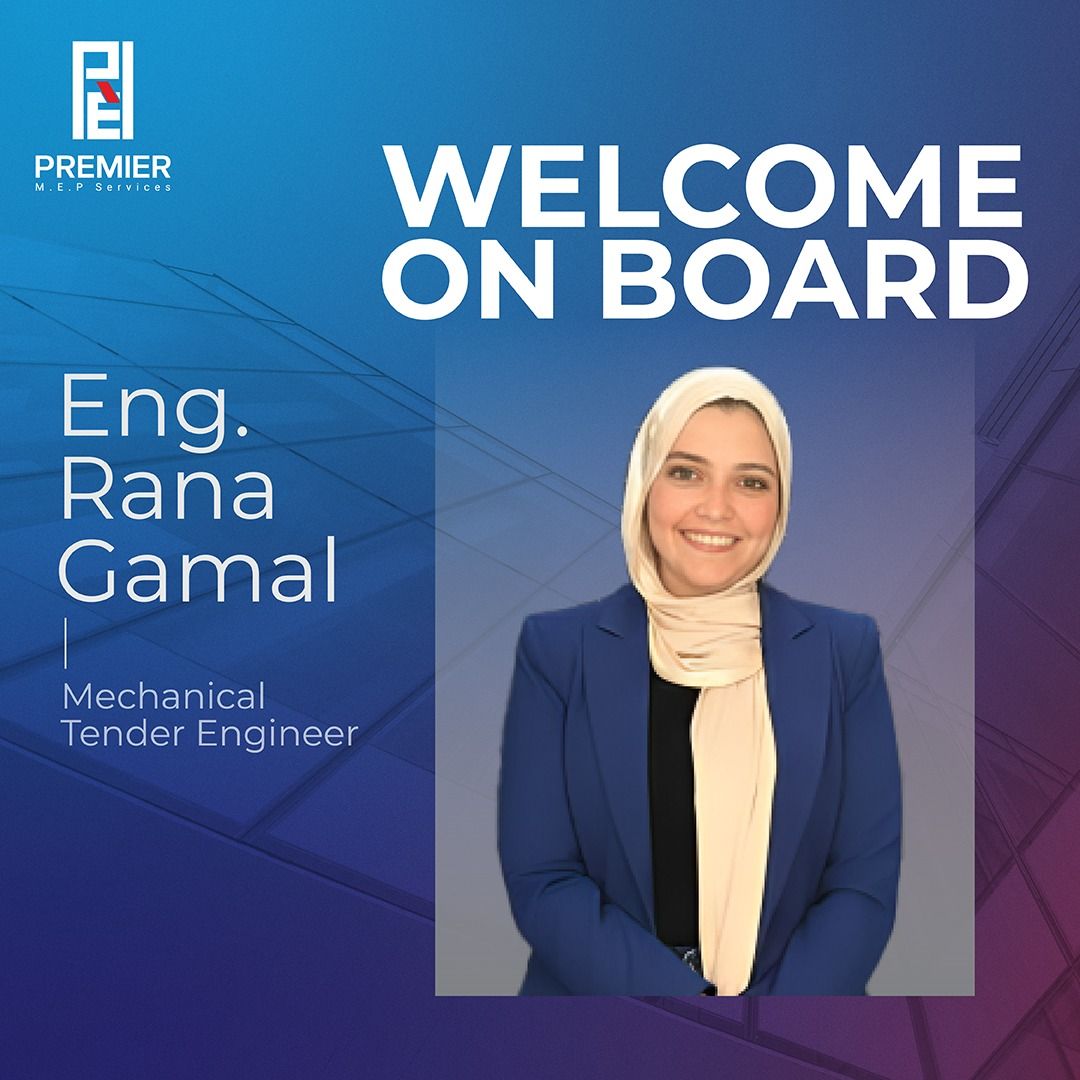 PREMIER - We are thrilled to announce that Eng. Rana Gamal has joined ...
