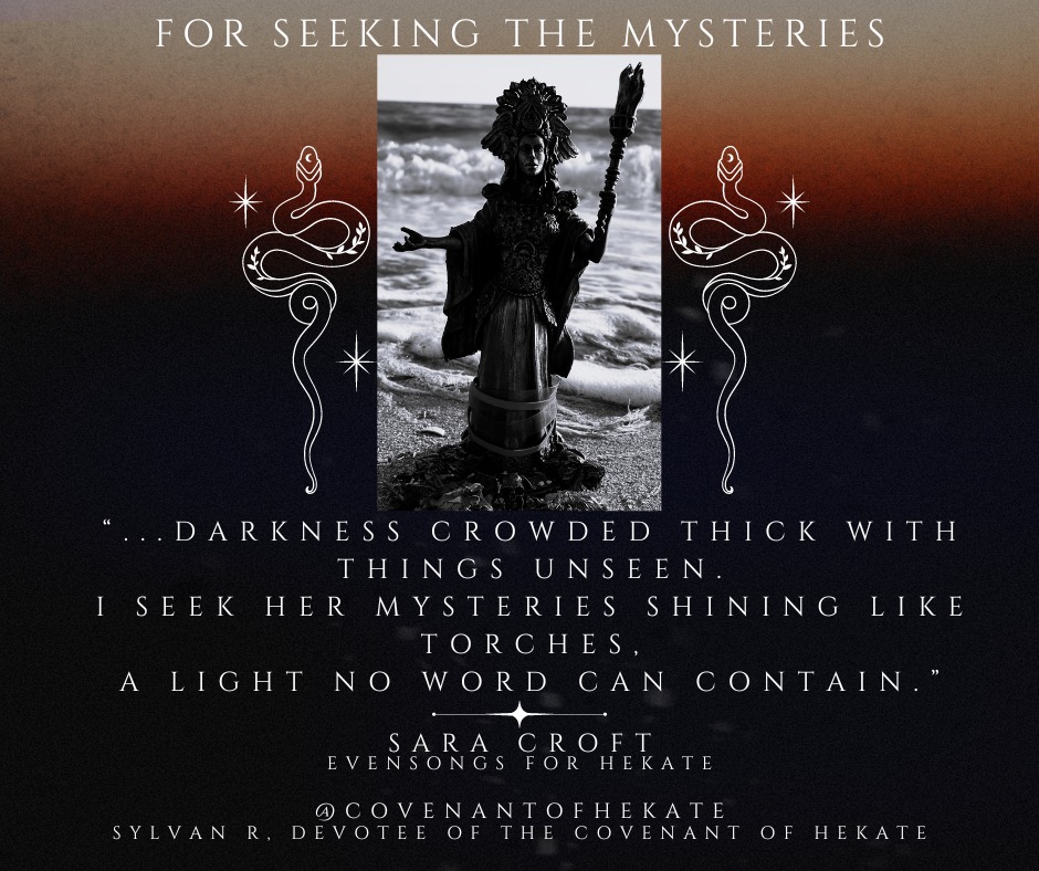 The imagery of Hekate's... - Covenant of Hekate Network