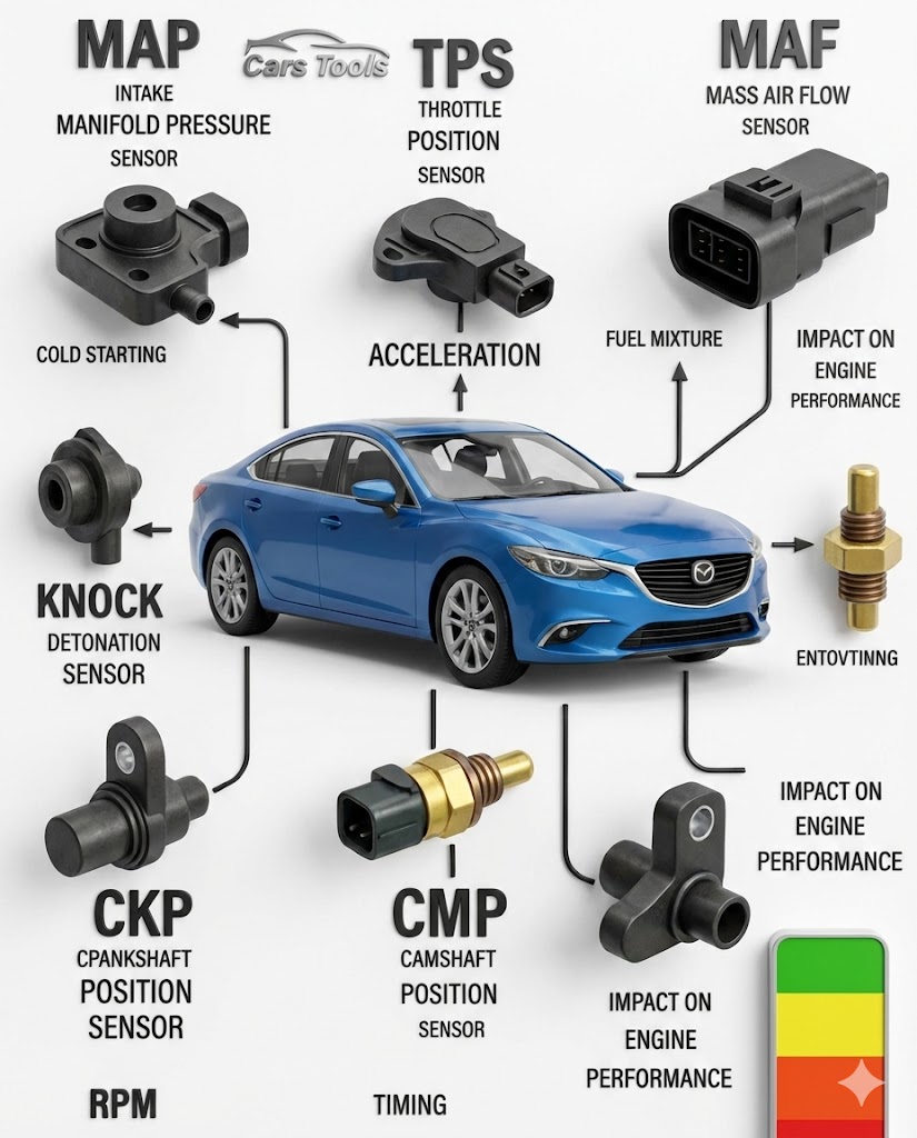 Cars - How Your Car Masterminds Performance: A Guide to Engine Sensors ...