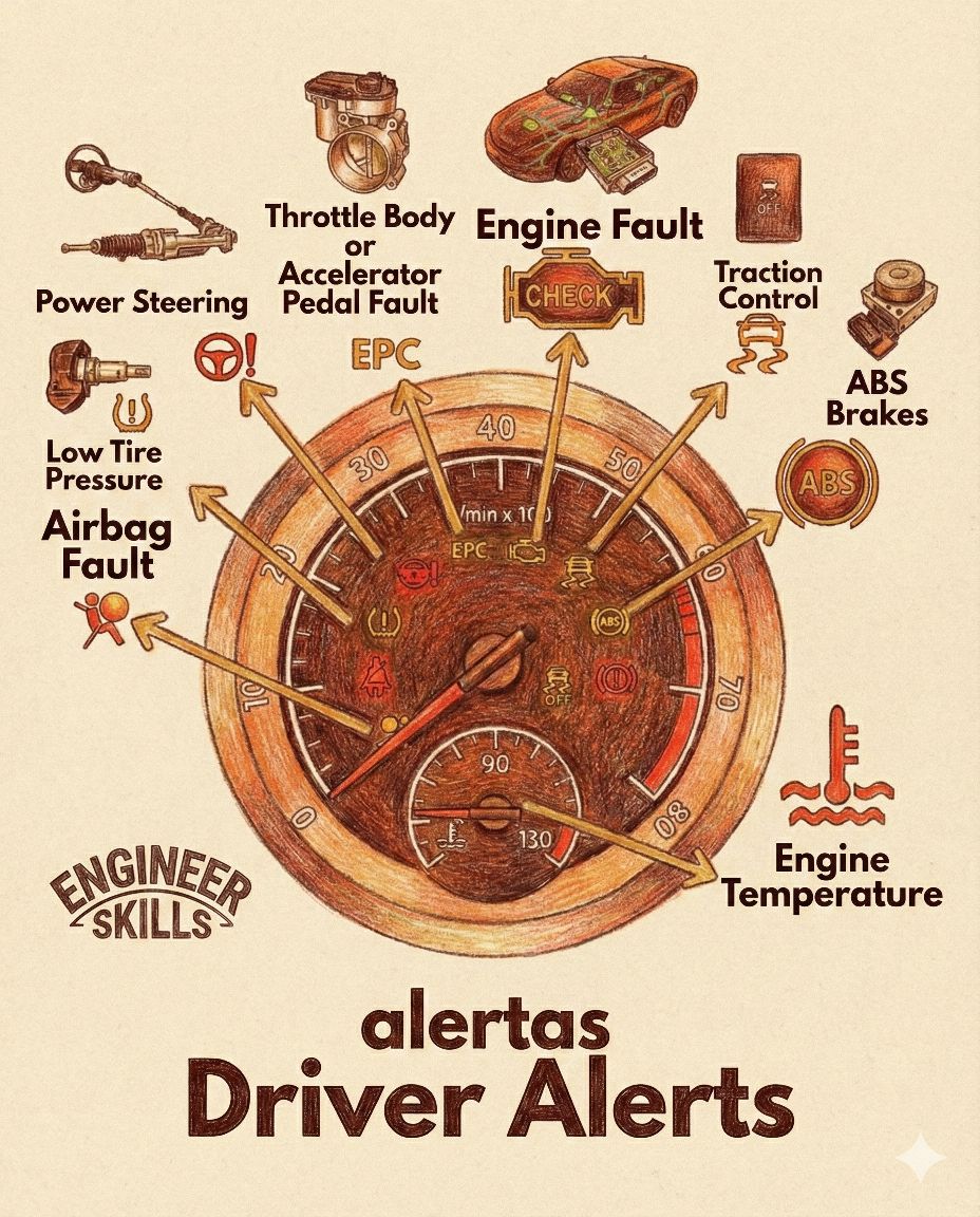 𝐀𝐔𝐓𝐎 𝐓𝐄𝐂𝐇𝐍𝐈𝐗 | ⚠️ Essential Dashboard Warnings Every Driver Should Know ...