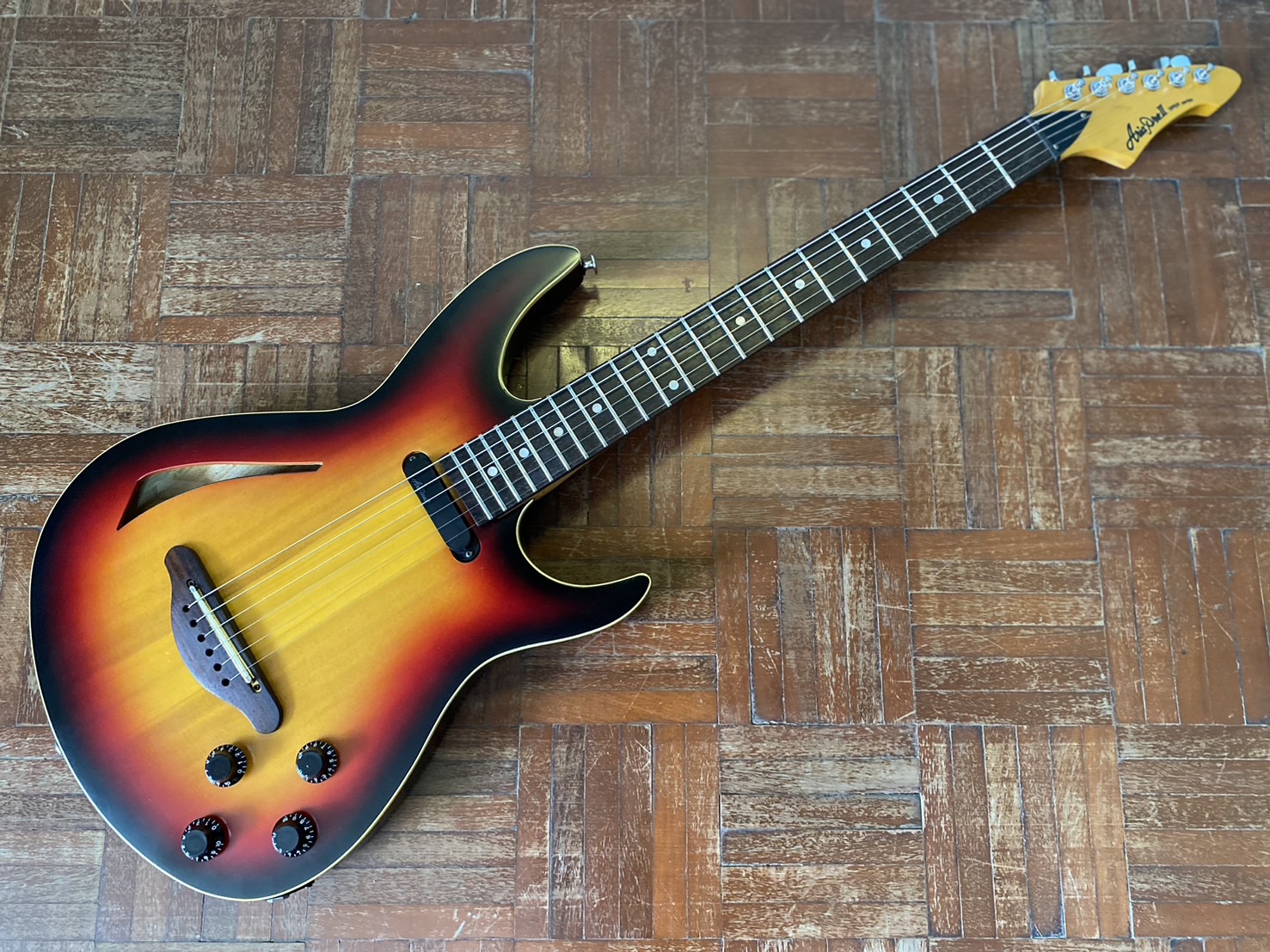 What is the Aria Pro II PW-75 guitar model?