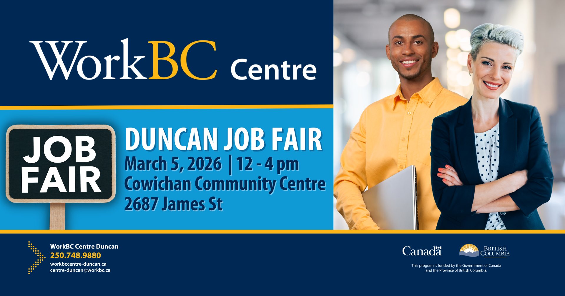 WorkBC Duncan Job Fair