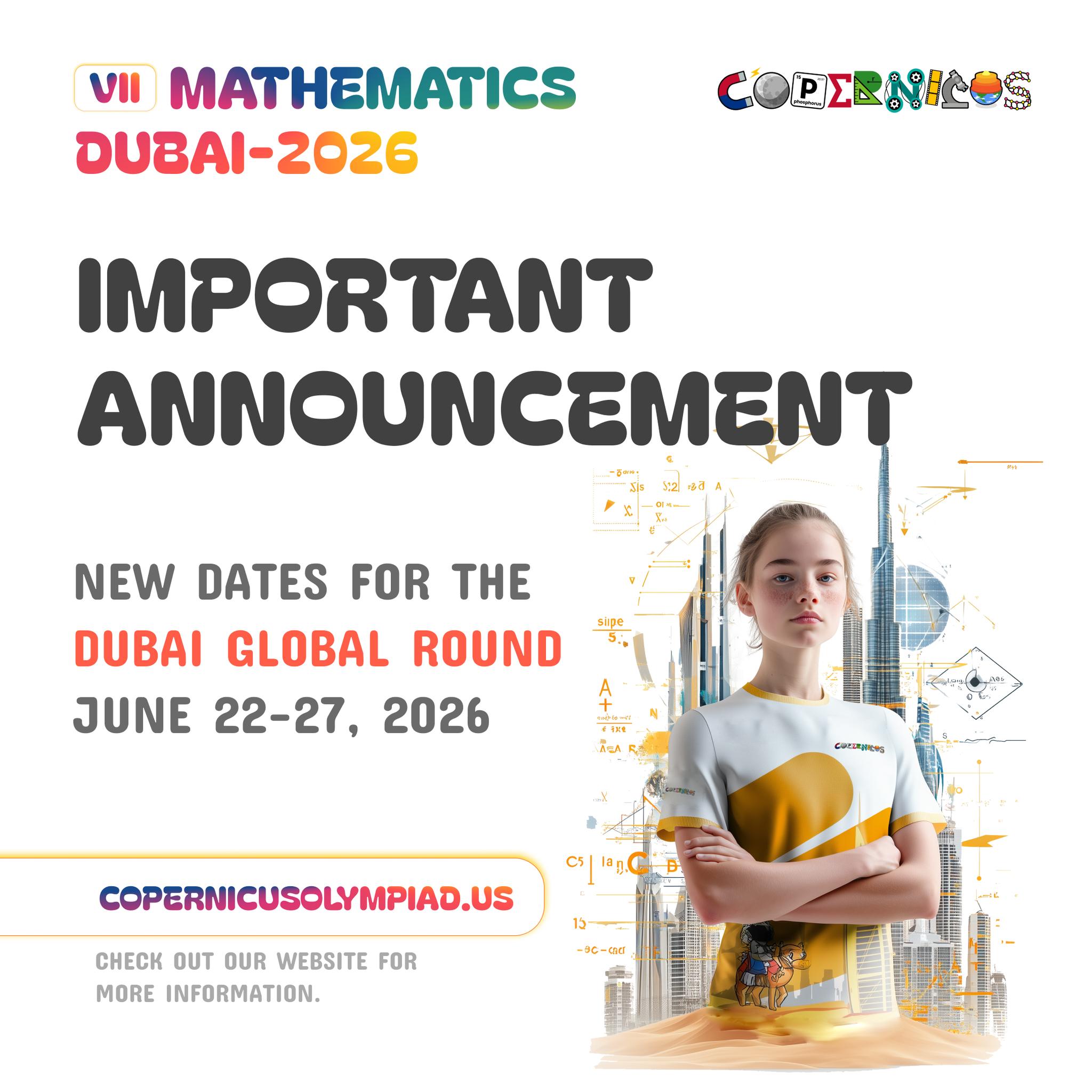Copernicus - Important Update New dates have been announced for the VII ...