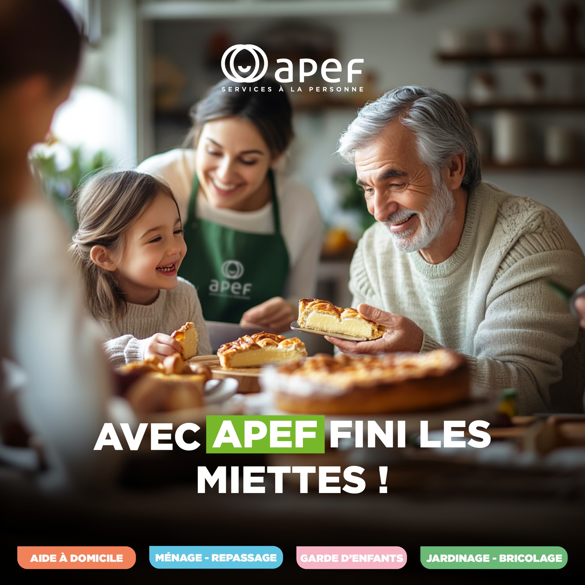 APEF - Et puis… “CRAC !”des miettes partout !🫣 La galette... | Facebook