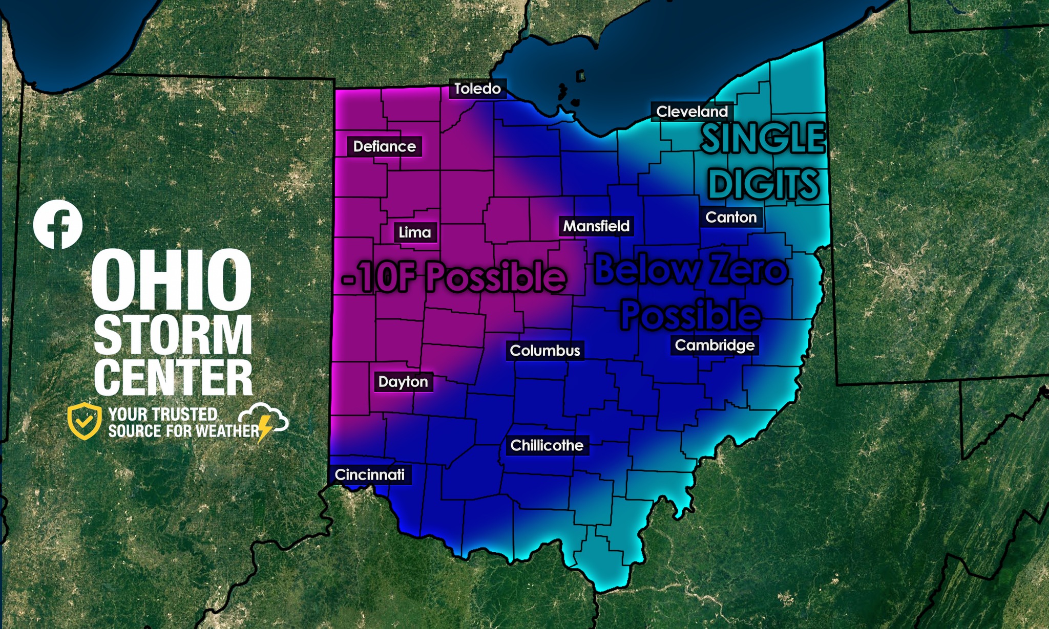Northern - 🥶 ARCTIC BLAST NEXT WEEKEND – DANGEROUSLY COLD WIND CHILLS ️ ...