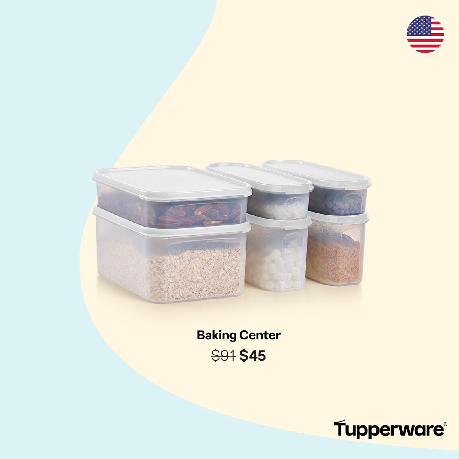 🍪🎂 This 6-pc.... - Tupperware Store Spring/ Houston TX