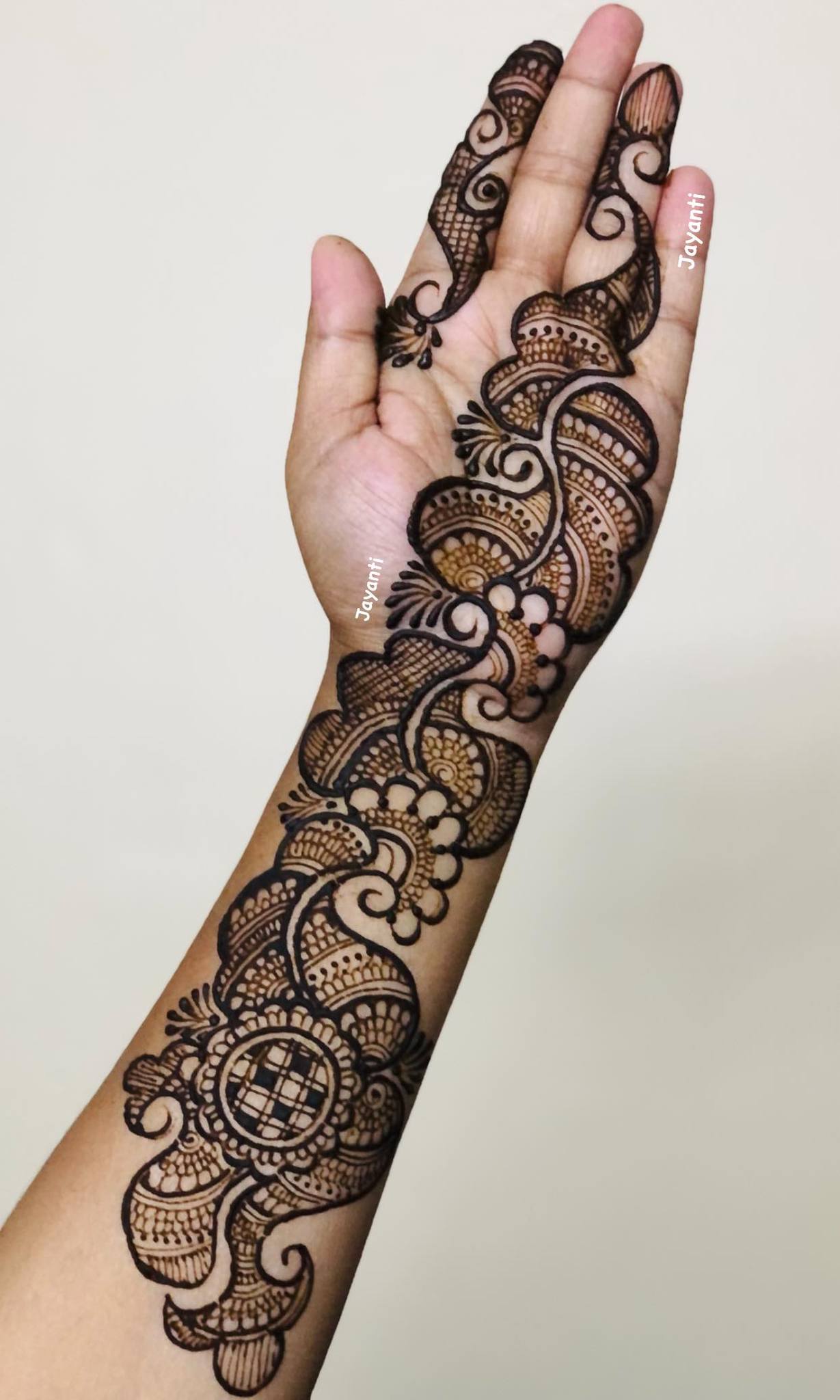 Bridal mehendi design