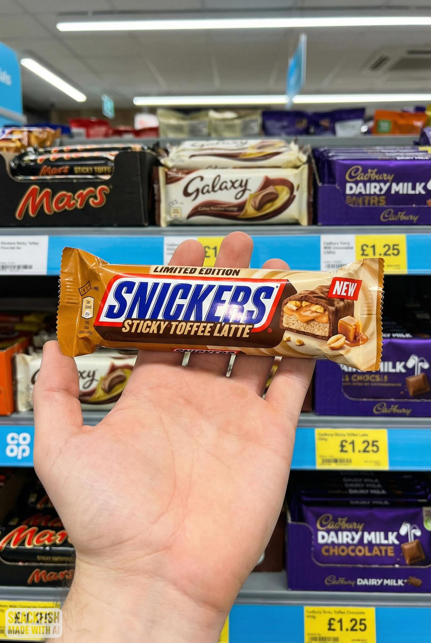UK - Snickers sticky toffee latte! I need this! | Facebook