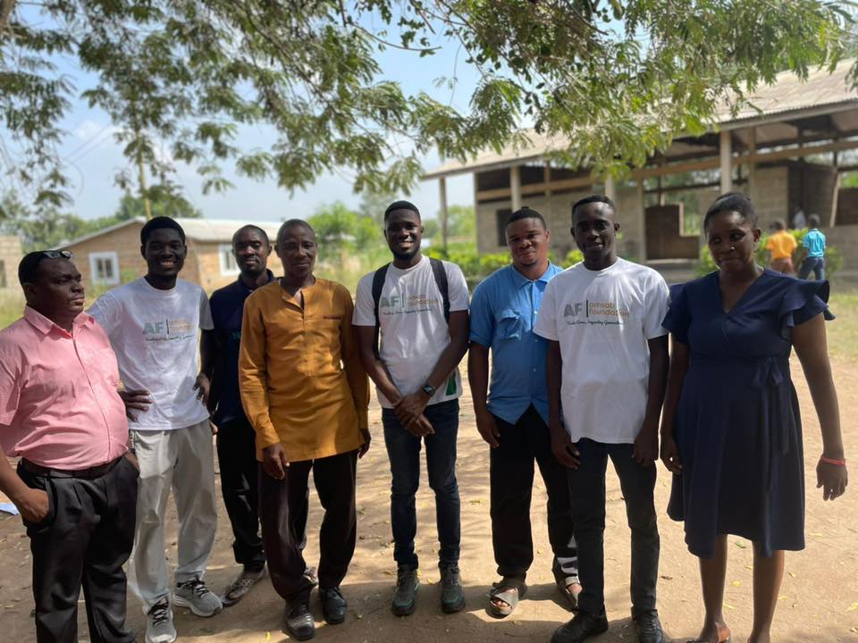 Amsab - Thank you session with the leadership of Klumah D/A JHS in ...
