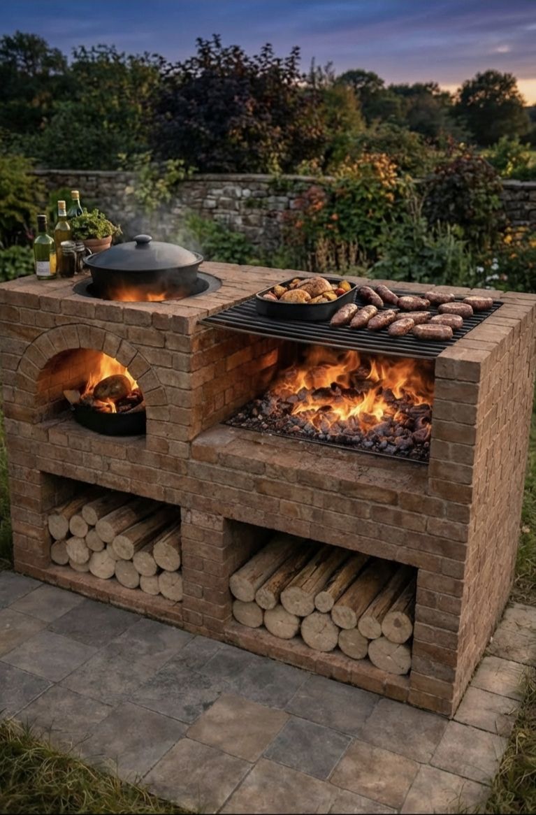Hidden - The Craft of Fire Cooking: A Brick Stove Built for Flavor and ...
