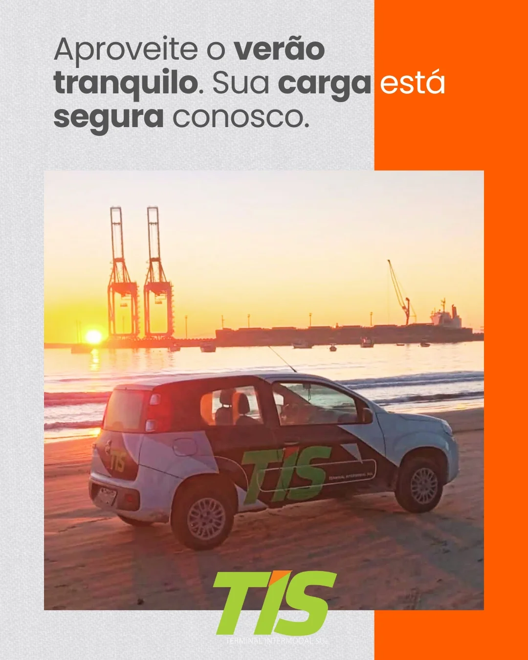 TIS - O Terminal Intermodal Sul (TIS) é um operador logístico ...