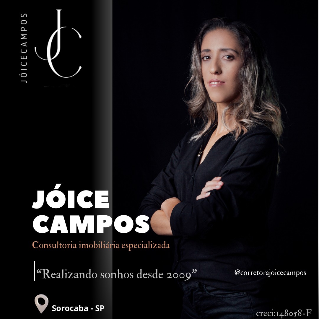 Joice Campos - Corretora de Imóveis