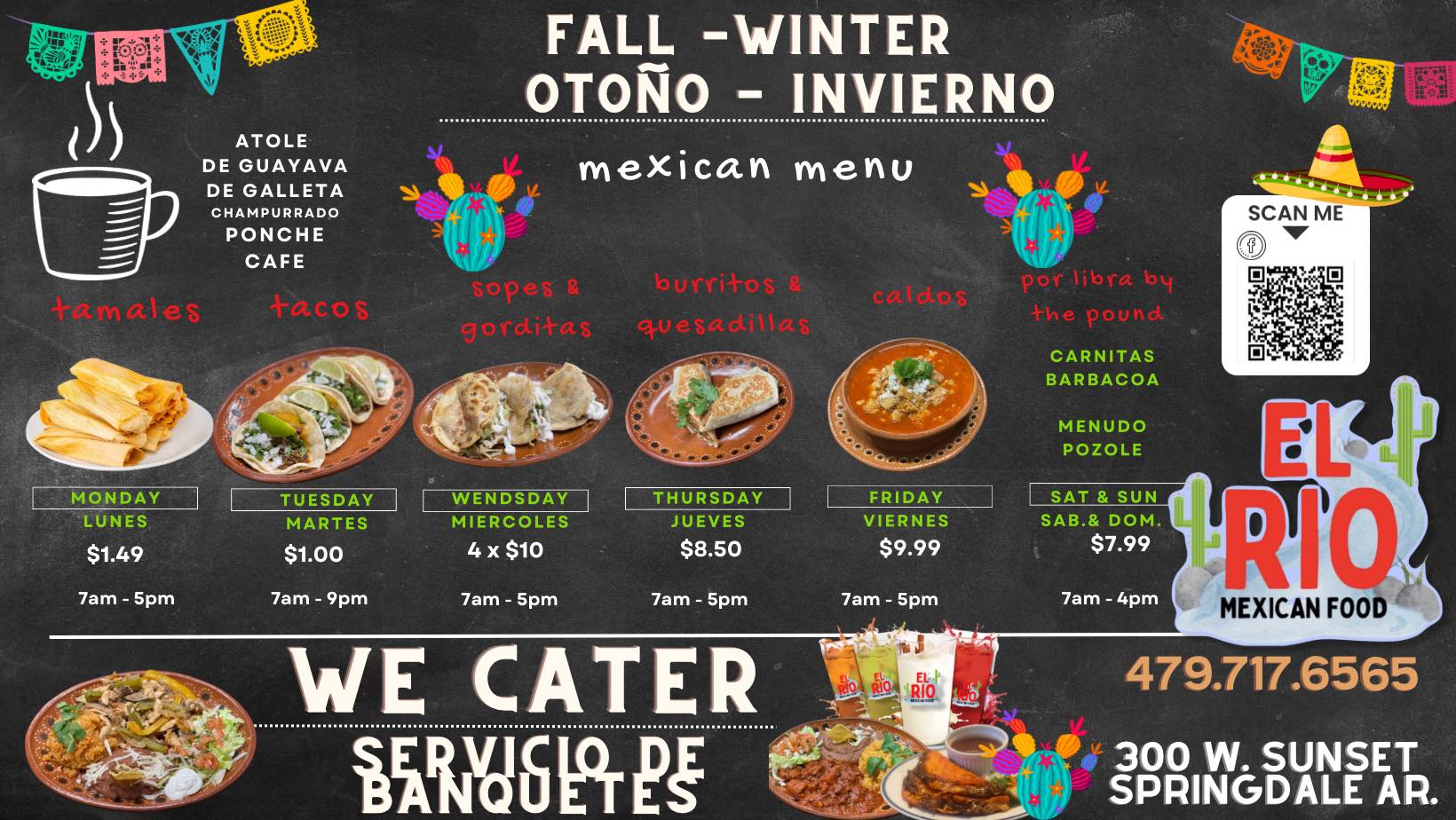 El Rio Mexican Food | Springdale AR