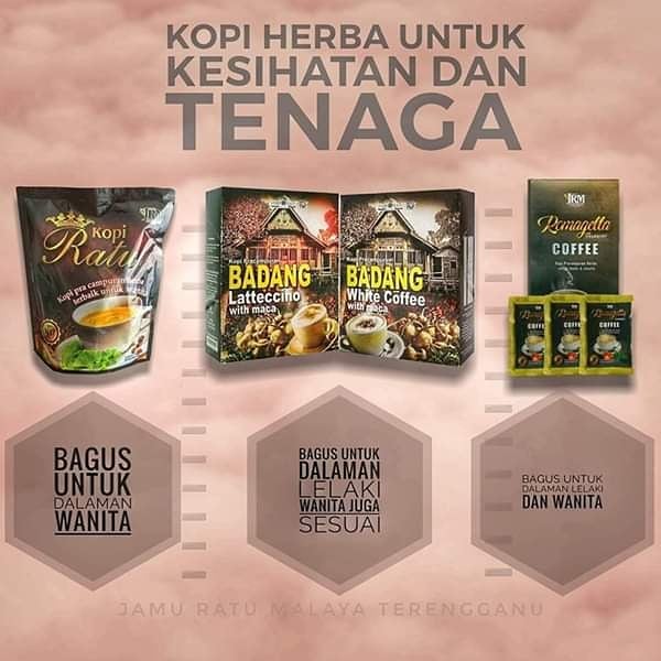 Jrm Subang Kak Sue Kopi Keluaran Jamu Ratu Malaya Sangat2 Sedap Setanding Harganya Kopi Badang Rm28 Rm29 Terdapat Dalam 2perisa Latte White Coffee Minuman Suplemen Terbaik Untuk Lelaki Keras Gempak Lebih
