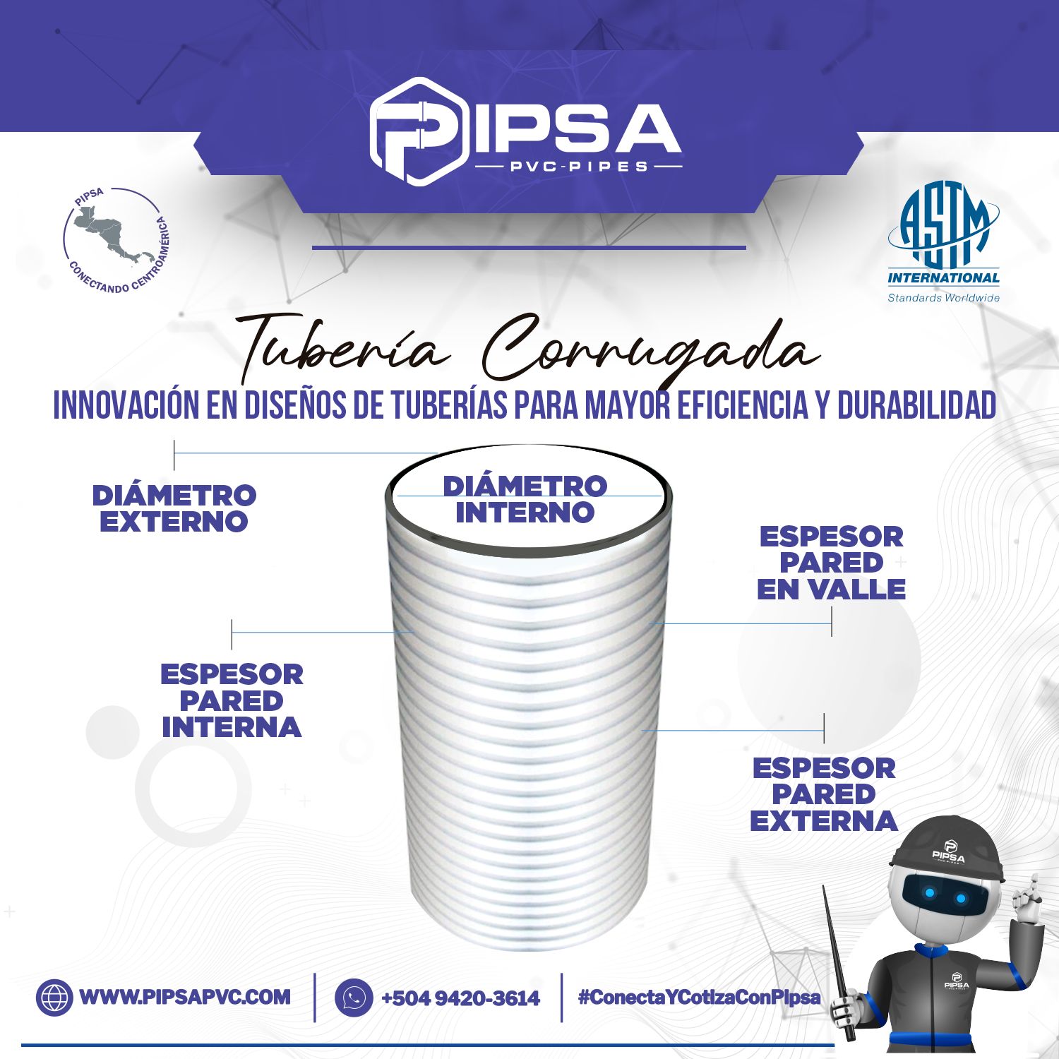 🚀 Innovación en diseños de tuberías... - Pipsa PVC Honduras