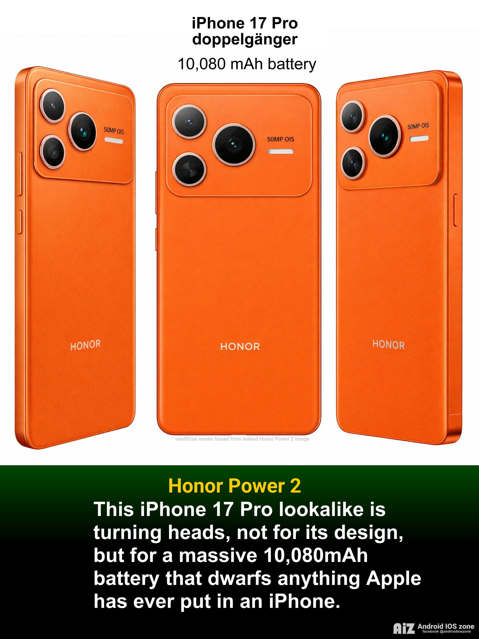 The Honor Power 2 is coming this month with 10,800mAh battery 