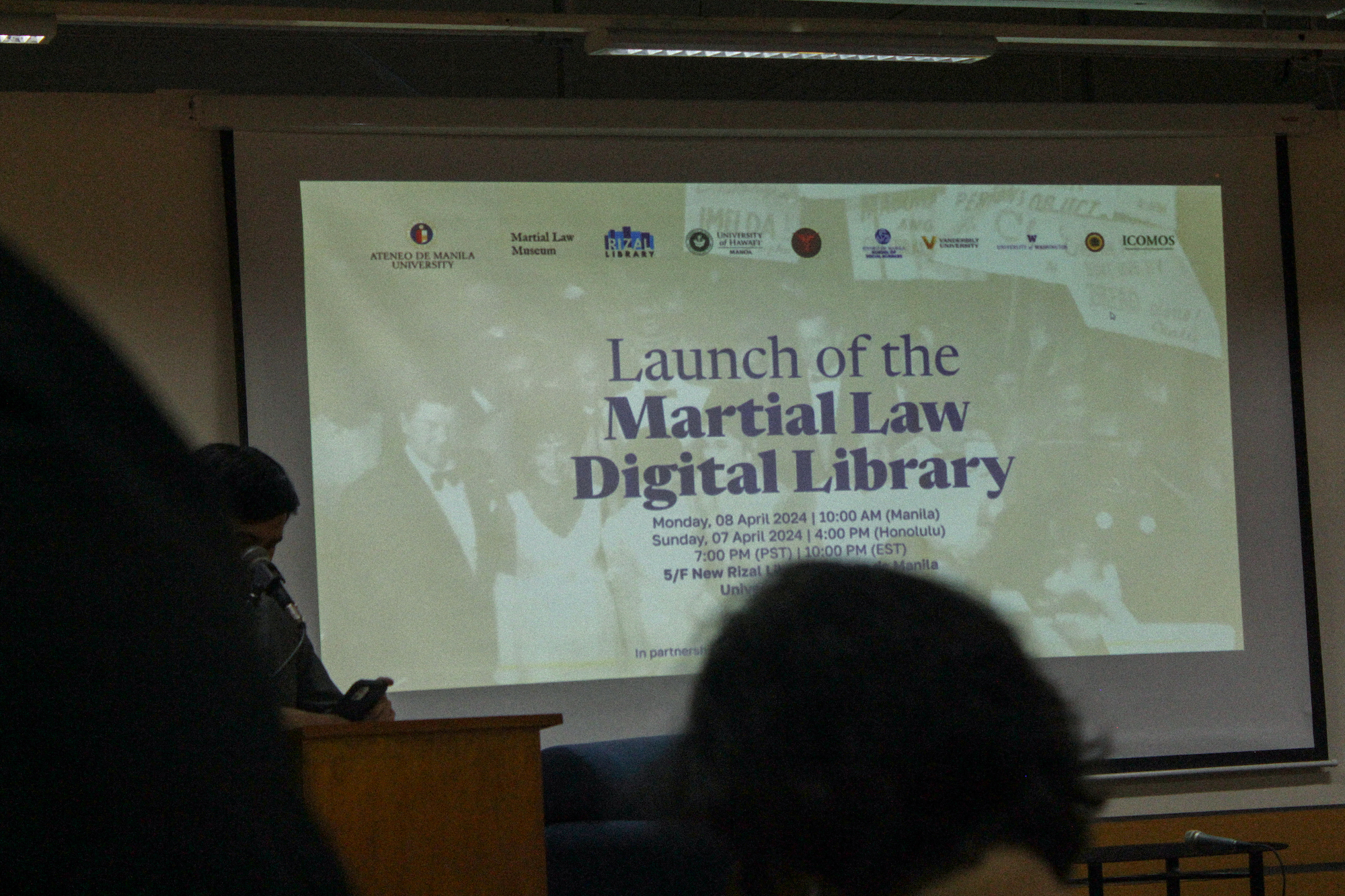 On Monday, 8 April 2024, the... - Ateneo de Manila University | Facebook