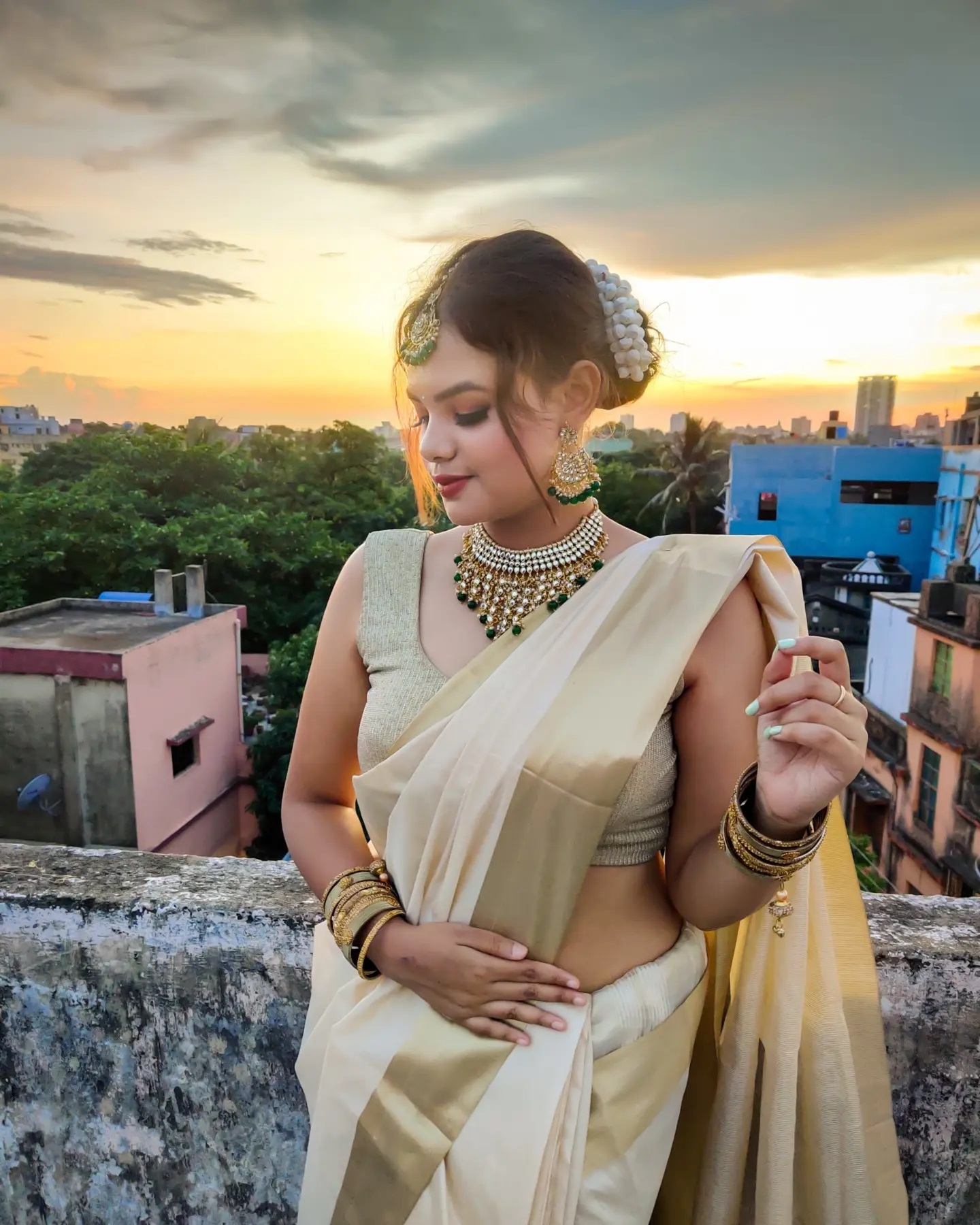 Labony Ghosh - Onam special ️ . Picture courtesy