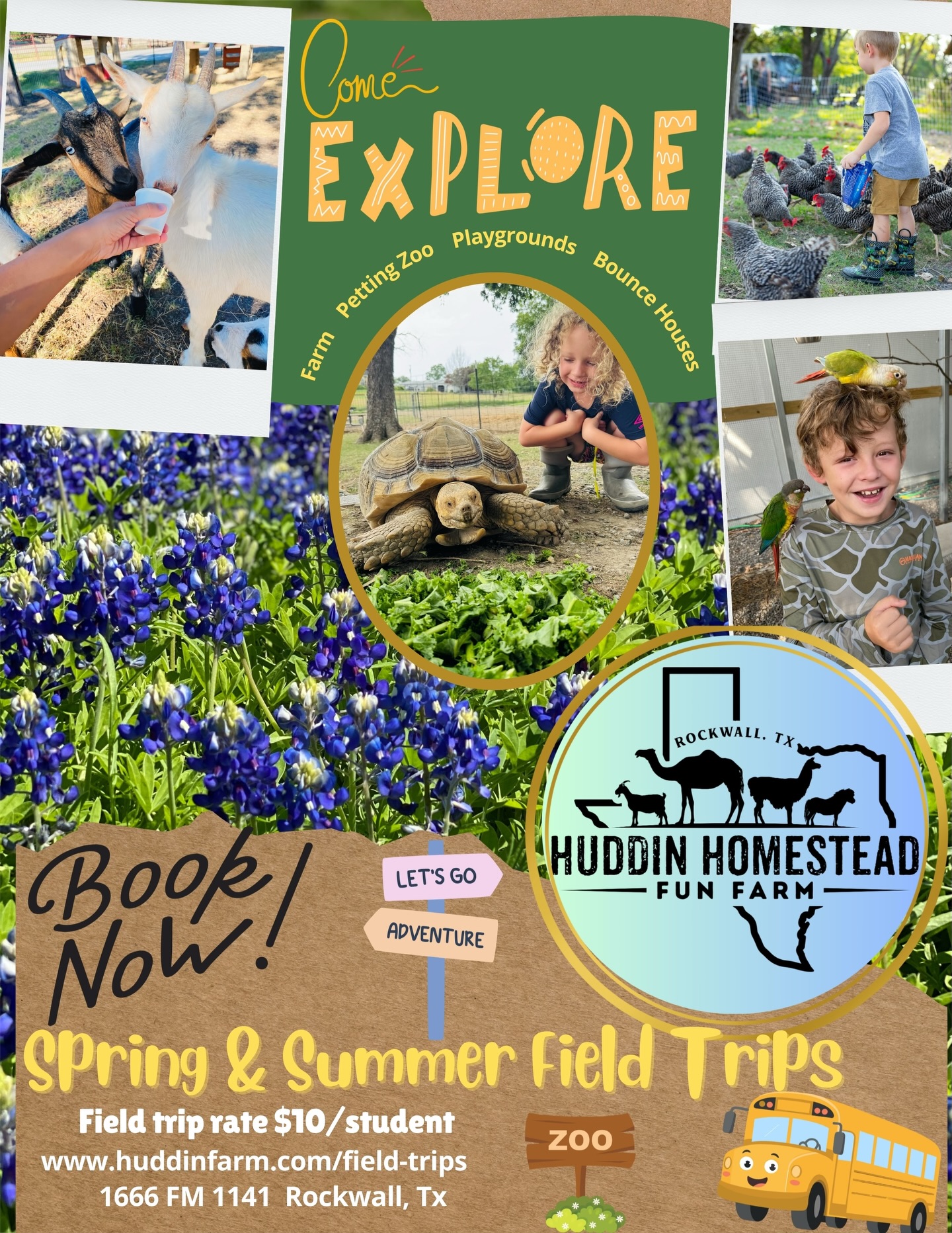 Huddin - Our field trip calendar is now open for spring & summer ...