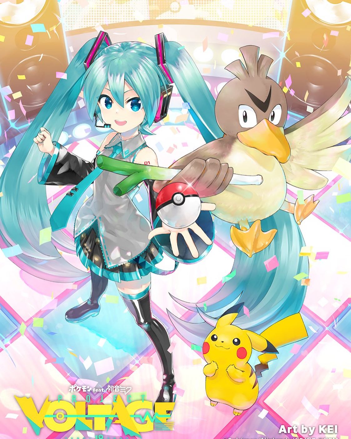 New Song from the Pokémon x Hatsune Miku - Project Voltage The