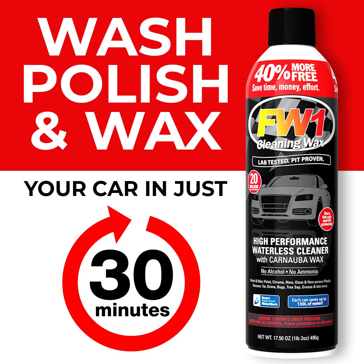 FW1 - 30 MINUTES TO WASH, POLISH & WAX YOUR CAR The Revolutionary 