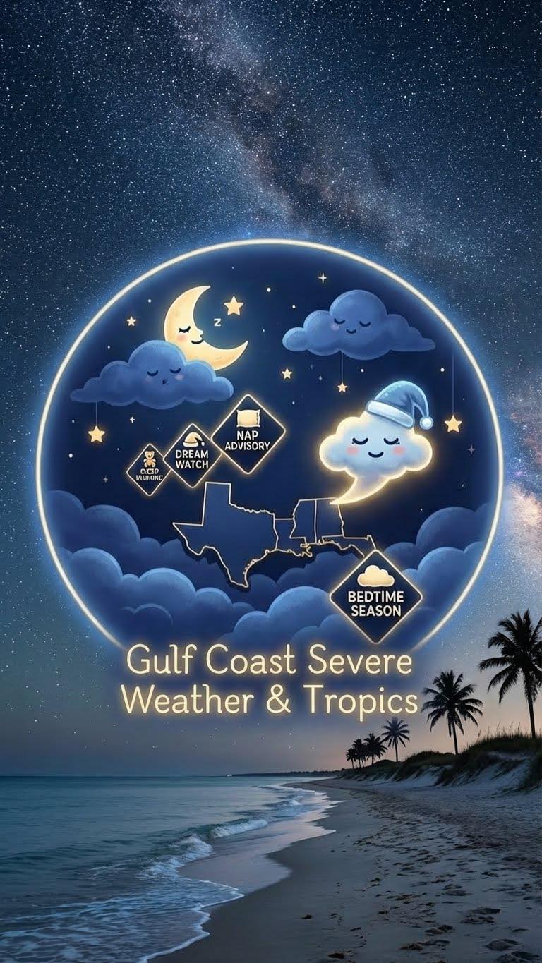 Good night, Gulf... - Gulf Coast Severe Weather & Tropics | Facebook