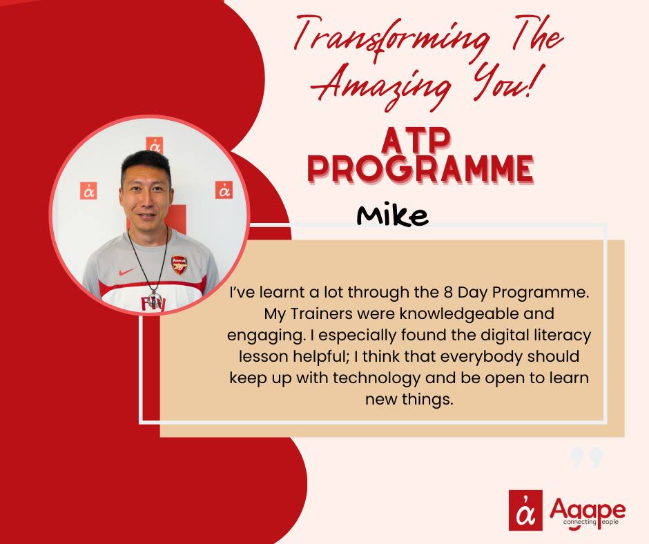 Mike's transformation journey... - Agape Connecting People
