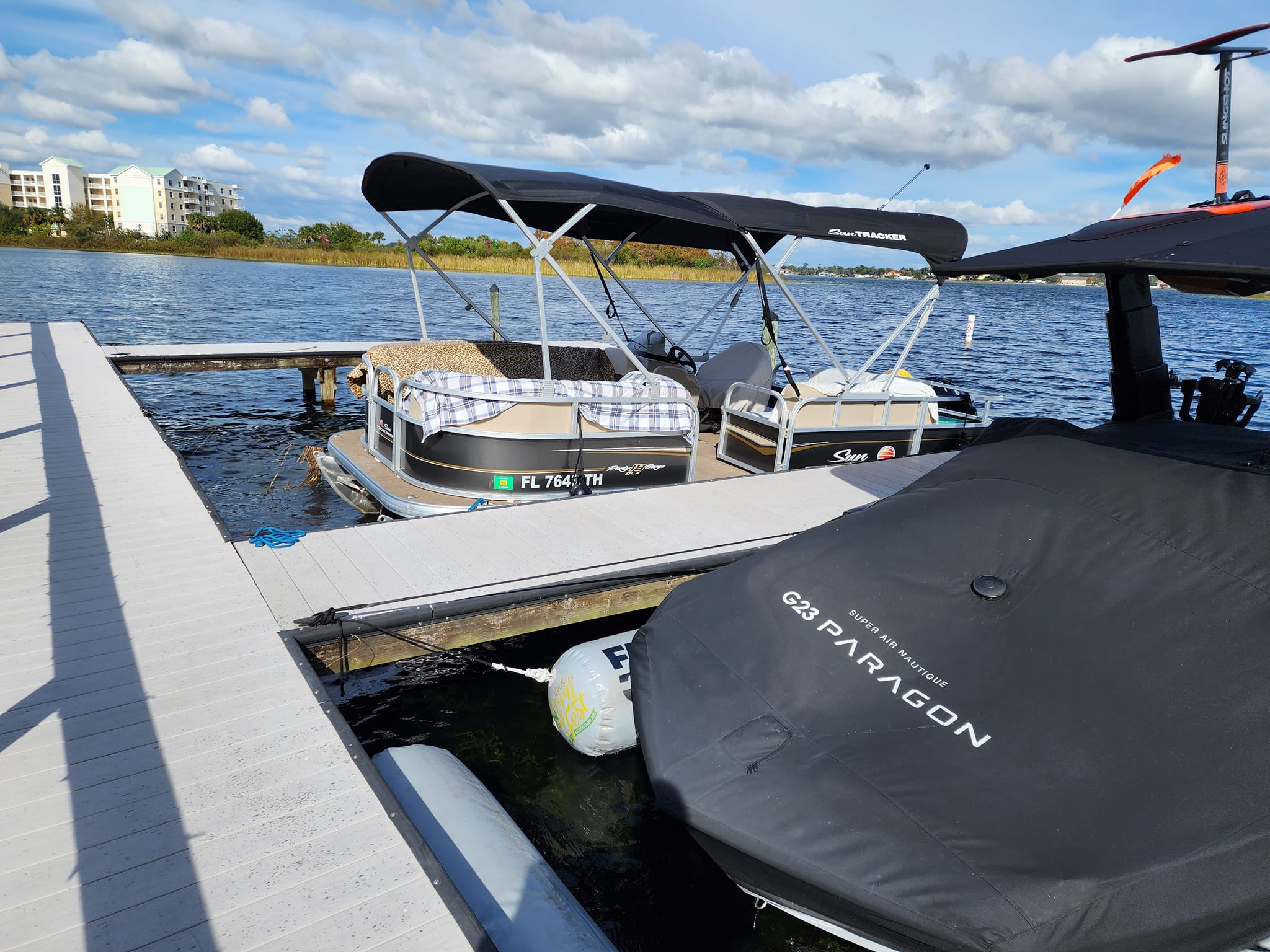 New custom Front Pontoon... - Central Florida Custom Canvas