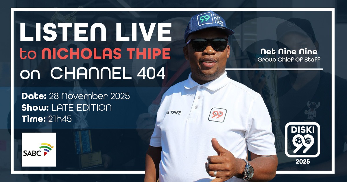 Net Nine Nine - Catch our Group Chief of Staff, tomorrow... | Facebook