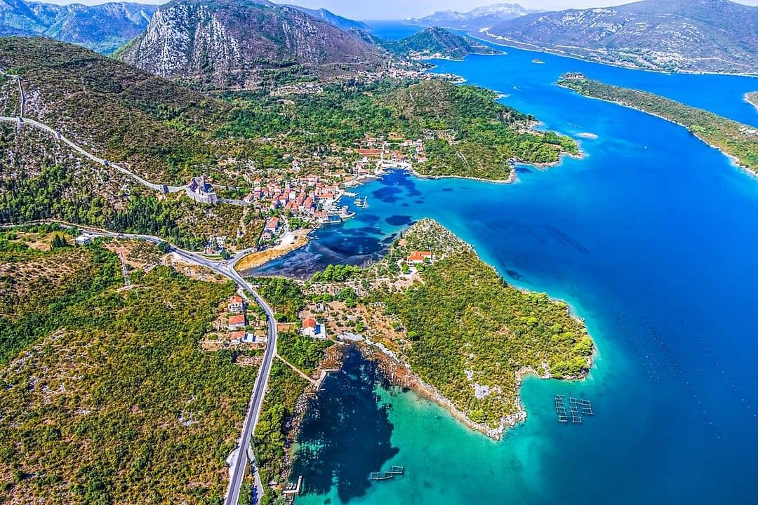️Bay of 📍Mali Ston sometimes... - Holiday in Croatia