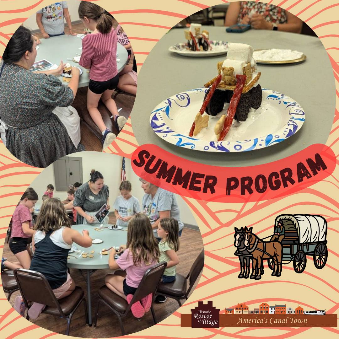 For this weeks summer program we... - Historic Roscoe Village