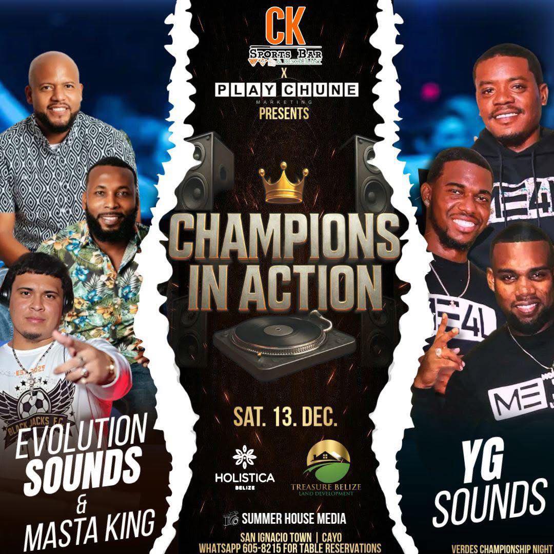 Belize - YG AND EVOLUTION SOUNDS INVADE CK’S THIS SATURDAY! Play Chune ...