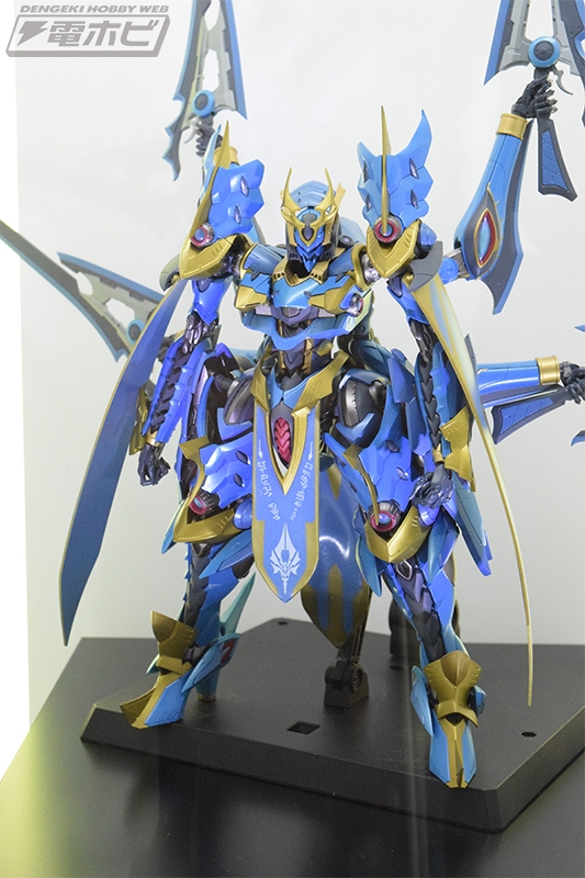 Bandai Metal Build Ex Project new figures on display