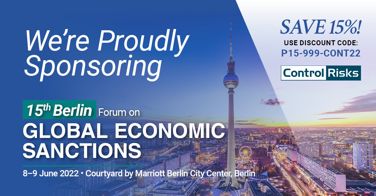 Control Risks - Control Risks is proudly sponsoring the 15th Berlin ...
