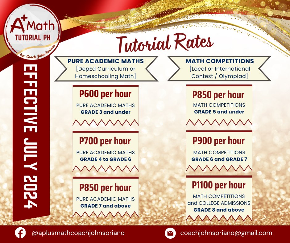 A+ Math Tutorial PH