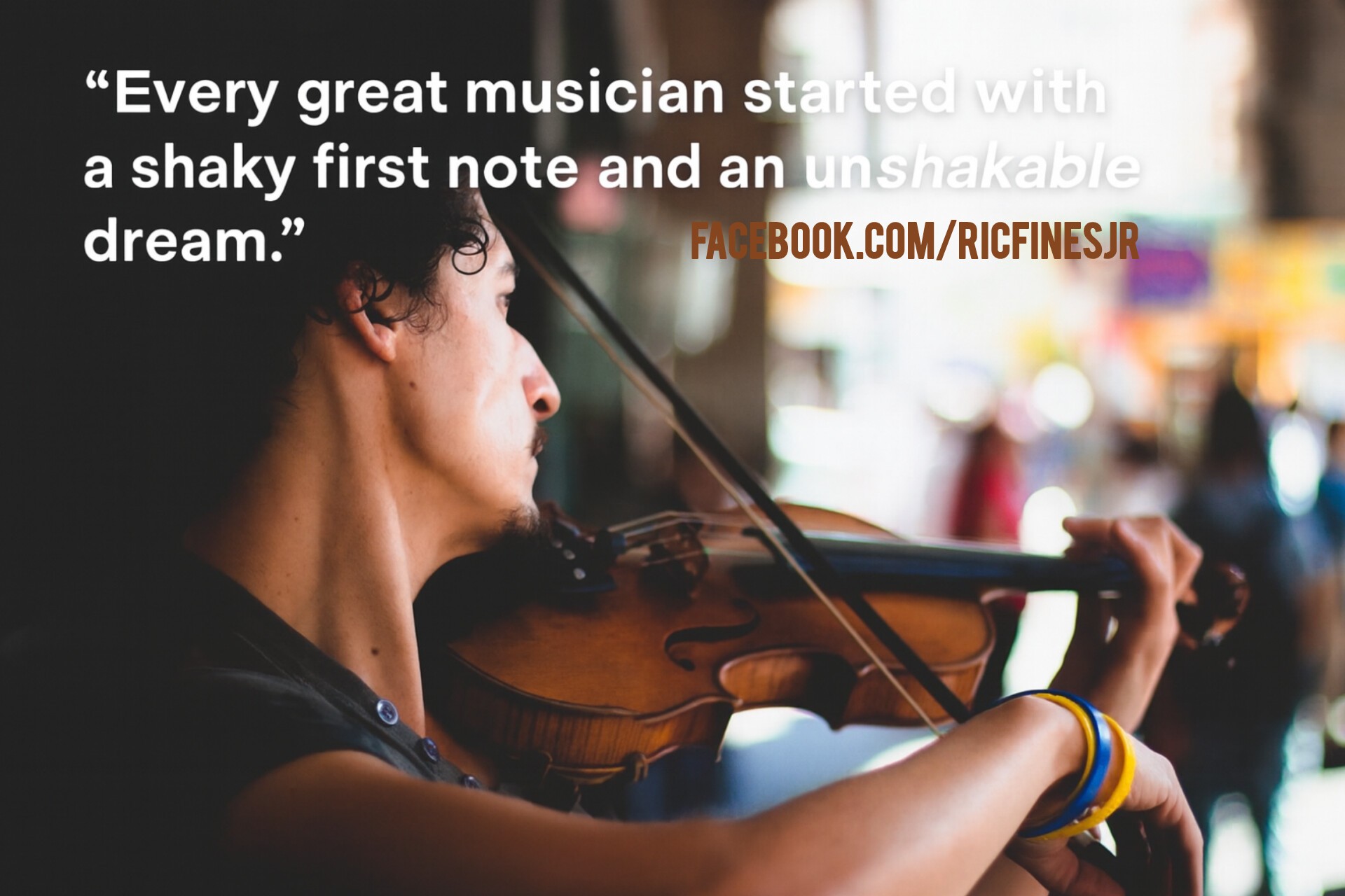 THE VIOLIN CLUB | “Every great musician started with a shaky first note ...