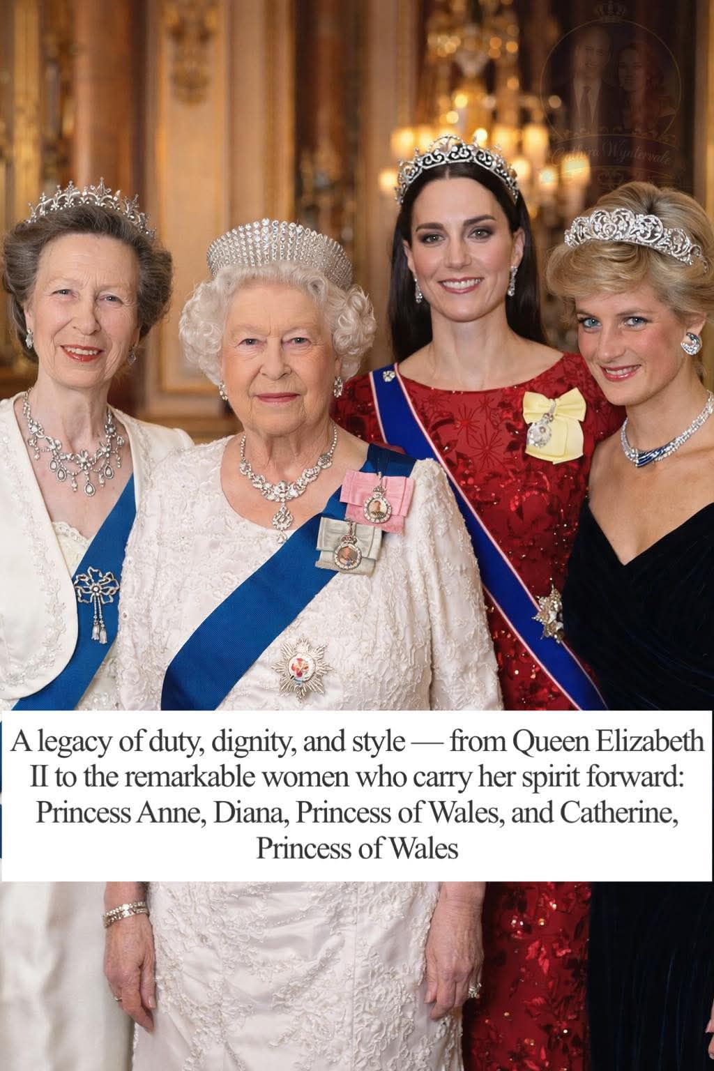 Queen Elizabeth – The Princess of Wales: Two dynamic women with a