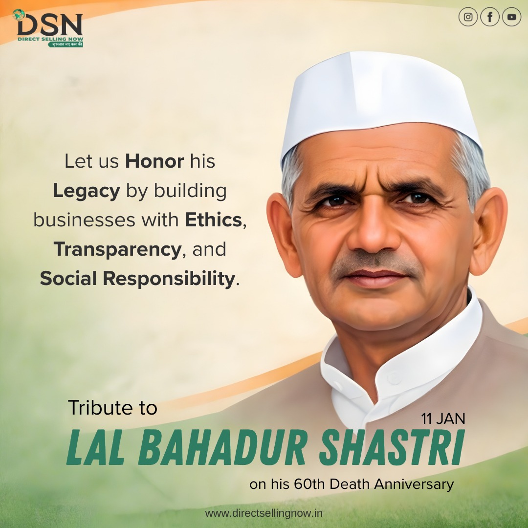 Direct - 🙏 Tribute to Lal Bahadur Shastri Ji 🇮🇳 On his 60th Death ...