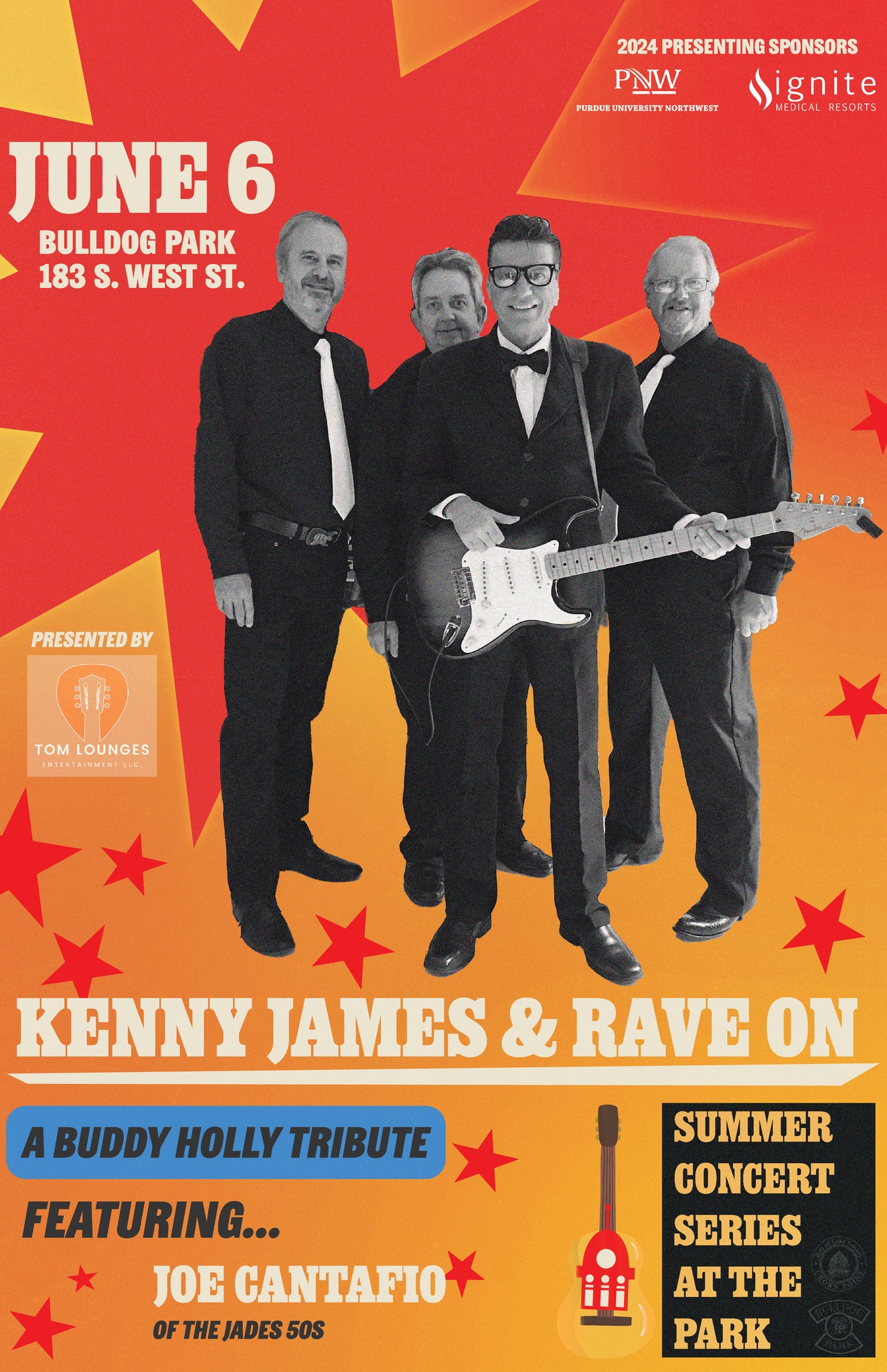 Oh Boy! Kenny James & Rave On,... - The City of Crown Point