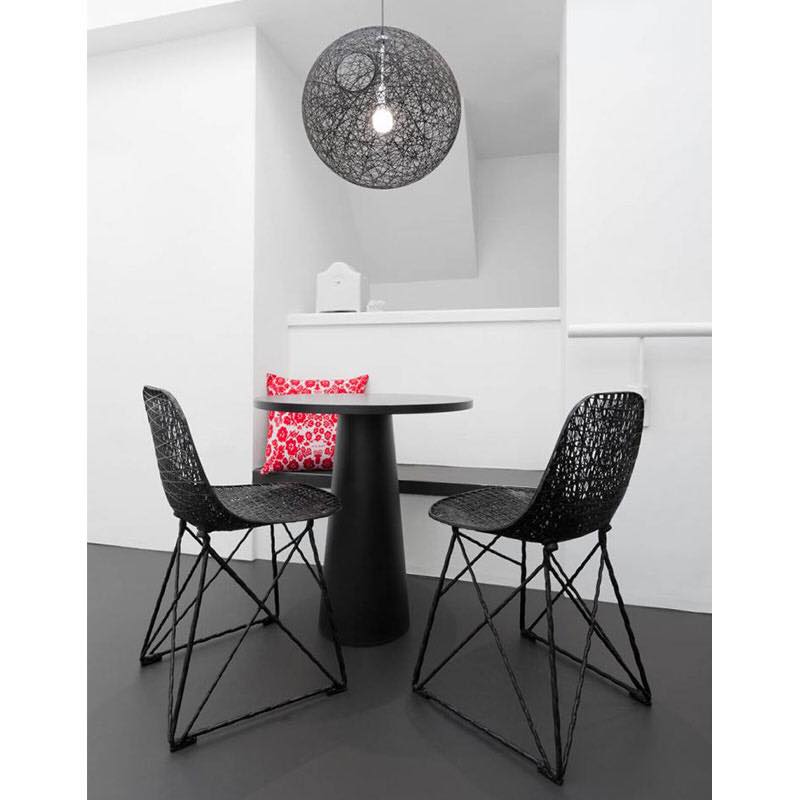 moooi | モーイ「カーボンバースツール ロー」ブラック