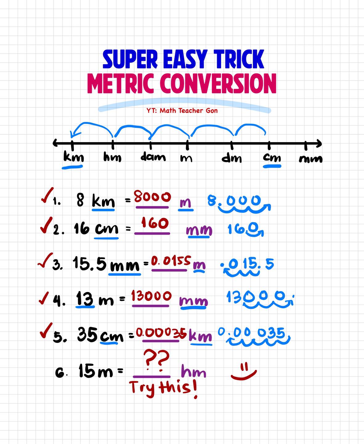 K♥︎　送料分 Math notes to share to those who need it! 💙 #teachergon