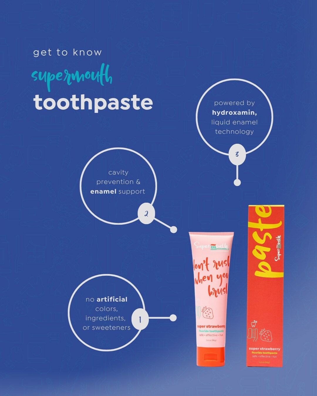 SuperMouth - Meet the toothpaste that does more than clean 💙 Our ...