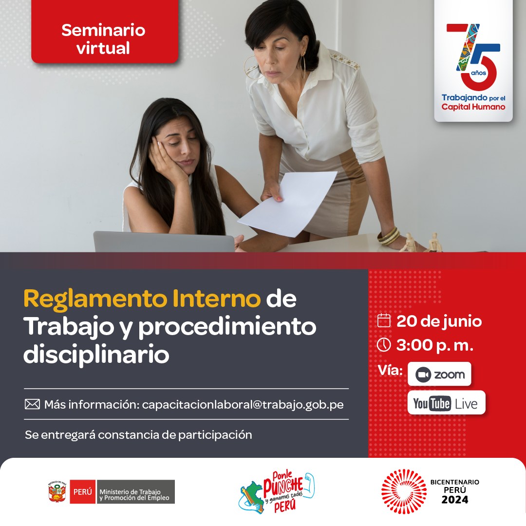📲... - Ministerio de Trabajo y Promoción del Empleo del Perú