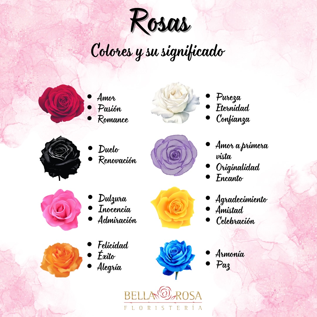 Sabías el significado de los... - Floristería Bella Rosa | Facebook