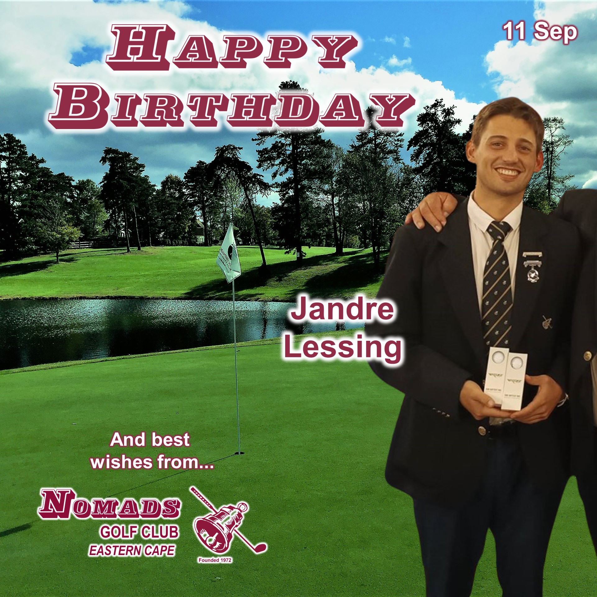 🎉 Wishing a very Happy... - Eastern Cape Nomads Golf Club