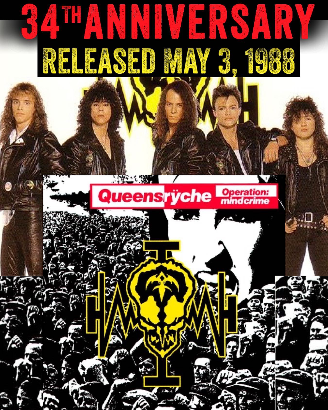Queensryche releases Operation: Mindcrime album
