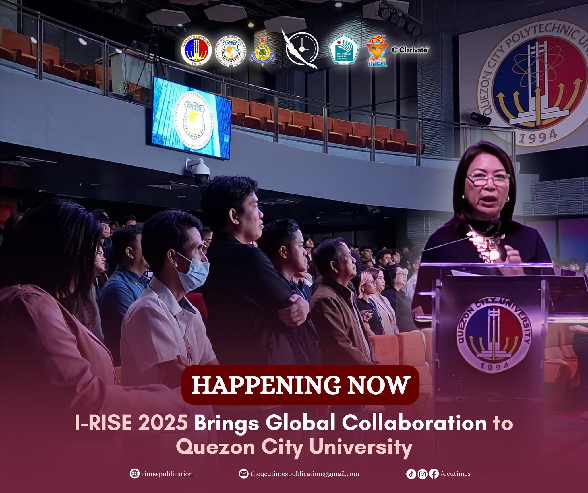 The QCU - 𝐇𝐀𝐏𝐏𝐄𝐍𝐈𝐍𝐆 𝐍𝐎𝐖 | 𝐈-𝐑𝐈𝐒𝐄 𝟐𝟎𝟐𝟓 𝐁𝐫𝐢𝐧𝐠𝐬 𝐆𝐥𝐨𝐛𝐚𝐥 𝐂𝐨𝐥𝐥𝐚𝐛𝐨𝐫𝐚𝐭𝐢𝐨𝐧 𝐭𝐨 ...