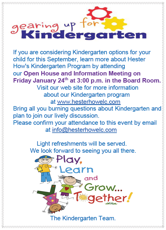 Hester How Early Learning Centre Toronto | Toronto ON