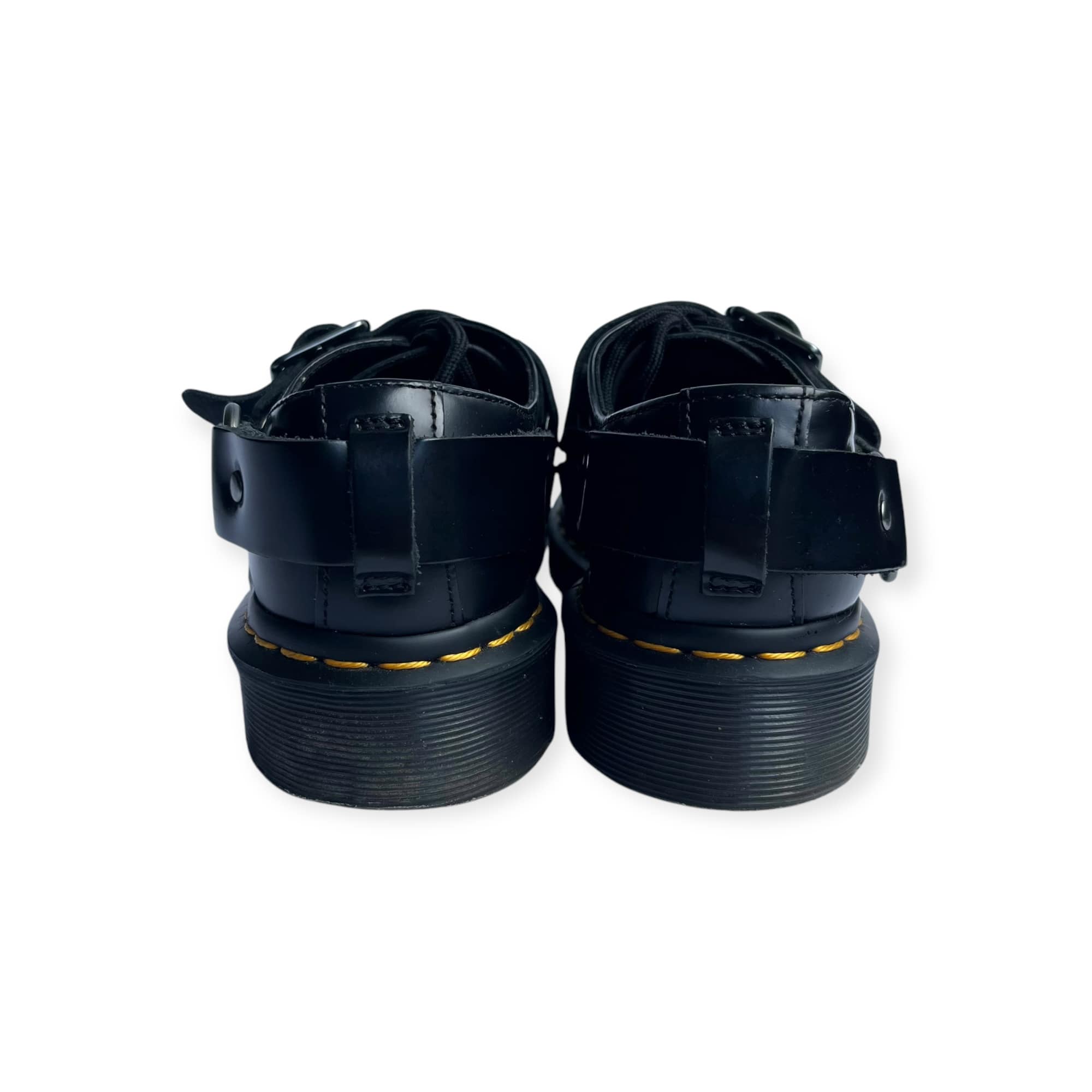 Dr. Martens Henree Polished Smooth Leather Buckle Shoes 3500 Pesos 